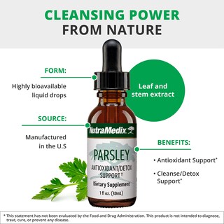 Foto 4 | Foto 4 | Suplemento Herbal Nutramedix Extracto De Hoja/tallo De Perejil 30 Ml - Venta Internacional.