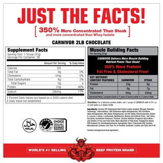 Foto 2 | Foto 2 | Proteína En Polvo Musclemeds Carnivor Beef Isolate 23 G De Chocolate - Venta Internacional.