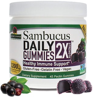 Foto 1 | Foto 1 | Gomitas Nature's Answer Sambucus Para Uso Diario, 45 Unidades, 3200 Mg - Venta Internacional.