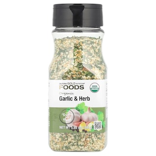 Foto 1 | Foto 1 | Ajo Y Hierbas Orgánicos Food California Gold Nutrition 168 G - Venta Internacional.