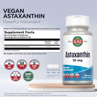 Foto 3 | Foto 3 | Suplemento Kal de Astaxantina 60 Cápsulas - Venta Internacional
