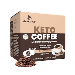 Foto 1 | Foto 1 | Cápsulas de Café Rapid Fire Original Flavor Keto 1 Caja con 16 Piezas - Venta Internacional