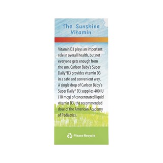 Foto 5 | Foto 5 | Suplemento Alimenticio Super Daily D3 De Carlson Laboratories Para Bebés - Venta Internacional