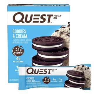 Foto 1 | Foto 1 | Protein Bars Quest Nutrition Galletas Y Crema 21 G 4 G 1 G 4c - Venta Internacional.