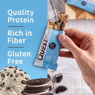 Foto 3 | Foto 3 | Protein Bars Quest Nutrition Galletas Y Crema 21 G 4 G 1 G 4c - Venta Internacional.