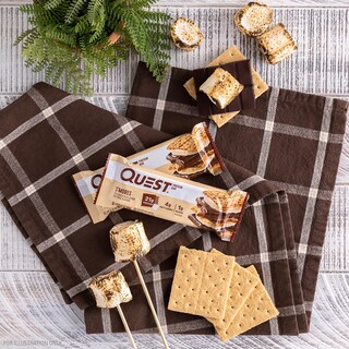 Foto 4 | Foto 4 | Barras De Proteína Quest Nutrition S'mores 21 G De Proteína 12 Unidades - Venta Internacional.