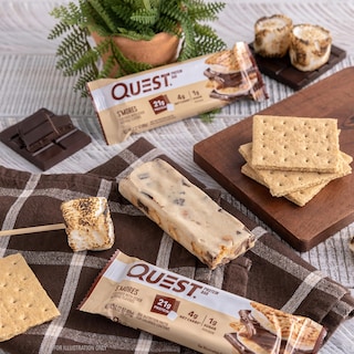 Foto 5 | Foto 5 | Barras De Proteína Quest Nutrition S'mores 21 G De Proteína 12 Unidades - Venta Internacional.