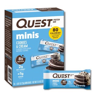 Foto 1 | Foto 1 | Mini Galletas Y Crema Protein Bars Quest Nutrition 14 Unidades - Venta Internacional.