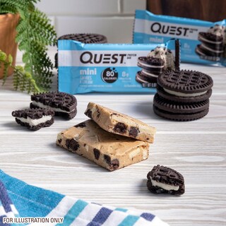 Foto 5 | Foto 5 | Mini Galletas Y Crema Protein Bars Quest Nutrition 14 Unidades - Venta Internacional.
