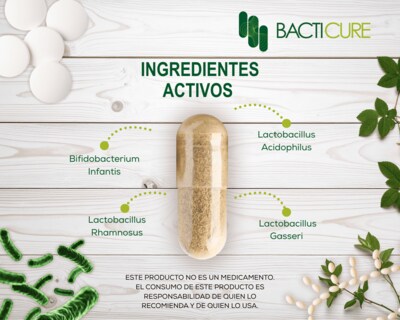 Foto 4 | Foto 4 | Suplemento Bacticure Probióticos 60 Cápsulas