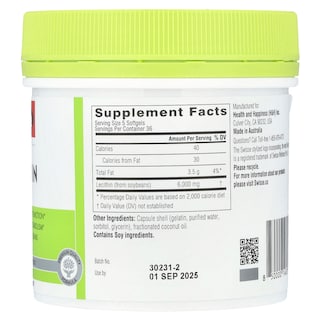 Foto 2 | Foto 2 | Suplemento Swisse Ultiboost De Lecitina 1200 Mg 180 Cápsulas - Venta Internacional.