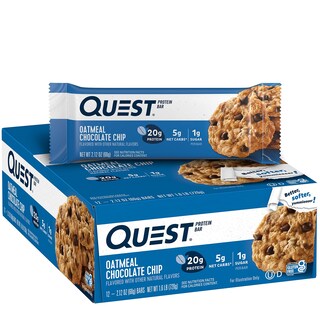 Foto 1 | Foto 1 | Protein Bars Quest Nutrition Con Chispas De Avena Y Chocolate 20 G - Venta Internacional.