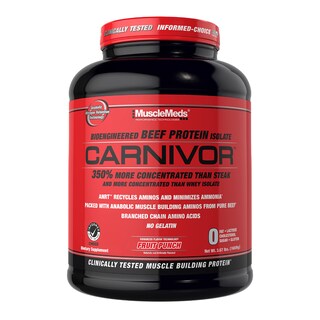 Foto 1 | Foto 1 | Ponche Proteico En Polvo Musclemeds Carnivor Beef Fruit Punch 1669 g - Venta Internacional