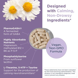 Foto 3 | Foto 3 | Suplemento Designs For Health Calma y Estrés 60 Cápsulas - Venta Internacional