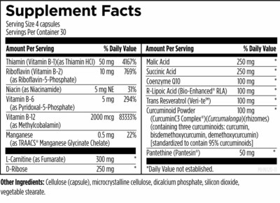 Foto 4 | Foto 4 | Suplemento Designs For Health Mitocondrial 120 Cápsulas - Venta Internacional