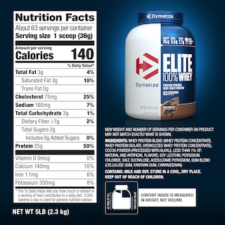 Foto 5 | Foto 5 | Proteína De Suero De Leche Dymatize 2.3 kg-Venta Internacional