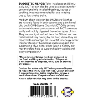 Foto 3 | Foto 3 | Aceite MCT Now Sports Nutrition 946 ml - Venta Internacional