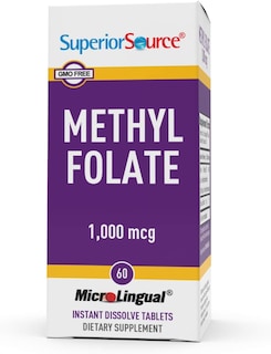 Foto 5 | Foto 5 | Metilfolato 5-MTHF Superior Source 1000 mcg 60 Tabletas - Venta Internacional