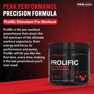 Foto 3 | Foto 3 | Pre Entreno PEScience Prolific 40 Servicios - Venta Internacional