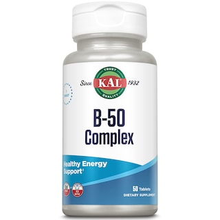 Foto 1 | Foto 1 | Suplemento Kal B-50 Complex Vegan 50 Tabletas - Venta Internacional