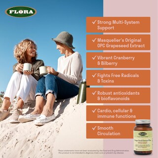 Foto 4 | Foto 4 | Extracto De Semilla De Uva Flora 60 Cápsulas-Venta Internacional