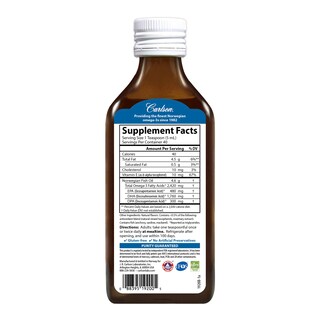 Foto 2 | Foto 2 | Suplemento Alimenticio Carlson Super Dpa Omega 200 ml - Venta Internacional