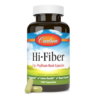 Foto 5 | Foto 5 | Suplemento Alimenticio Carlson Hi-Fiber Psyllium Husk 3g 100 Cápsulas - Venta Internacional