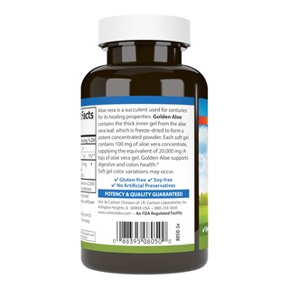 Foto 4 | Foto 4 | Suplemento Alimenticio Carlson Labs Golden Aloe 60 Capsulas - Venta Internacional