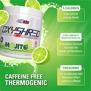 Foto 3 | Foto 3 | Polvo Para Antes Del Entrenamiento Ehp Labs Oxyshred No Estimulante 60 Porciones - Venta Internacional.
