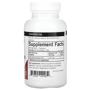 Foto 2 | Foto 2 | Suplemento Kirkman Labs Dmg 125 Mg 250 Cápsulas - Venta Internacional.