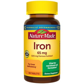 Foto 1 | Foto 1 | Suplemento Alimenticio Nature Made Iron 180 Capsulas - Venta Internacional