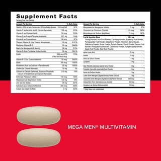 Foto 5 | Foto 5 | Suplemento Gnc Mega Men Performance & Vitality Vitapak 30 Paquetes - Venta Internacional.