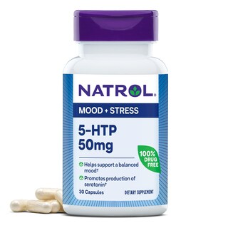 Foto 1 | Foto 1 | Suplemento Natrol Mood & Stress 5-htp 50 Mg 30 Cápsulas - Venta Internacional.