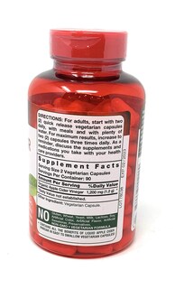 Foto 3 | Foto 3 | Suplemento De Vinagre De Sidra De Manzana Nature's Truth 1200 Mg 180 Cápsulas - Venta Internacional.
