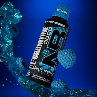 Foto 2 | Foto 2 | L-Carnitina NutraBio Líquida 3000 Mg Blue Razz con Vitamina B-5 - Venta Internacional