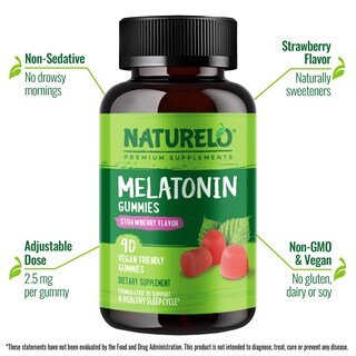 Foto 4 | Foto 4 | Suplemento para Dormir Naturelo Melatonin Gummies- Venta Internacional