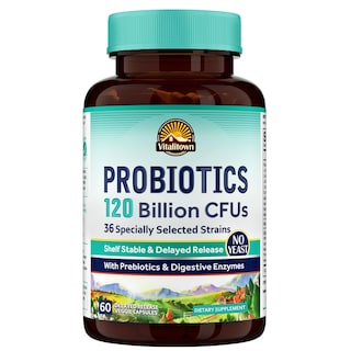 Foto 1 | Foto 1 | Probiotics Vitalitown 120 Mil Millones De Ufc 36 Cepas Veganas 60 Cápsulas - Venta Internacional.