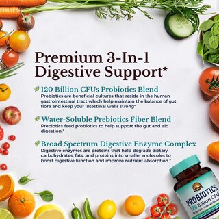 Foto 3 | Foto 3 | Probiotics Vitalitown 120 Mil Millones De Ufc 36 Cepas Veganas 60 Cápsulas - Venta Internacional.