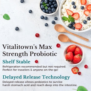 Foto 4 | Foto 4 | Probiotics Vitalitown 120 Mil Millones De Ufc 36 Cepas Veganas 60 Cápsulas - Venta Internacional.