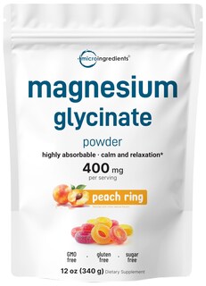 Foto 1 | Foto 1 | Microingredientes De Glicinato De Magnesio En Polvo 350 G 56 Porciones - Venta Internacional.