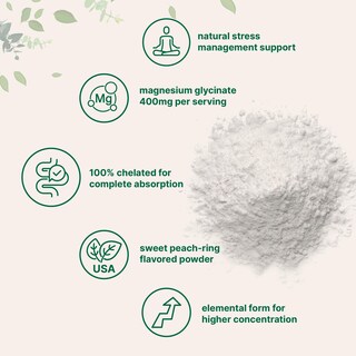 Foto 3 | Foto 3 | Microingredientes De Glicinato De Magnesio En Polvo 350 G 56 Porciones - Venta Internacional.