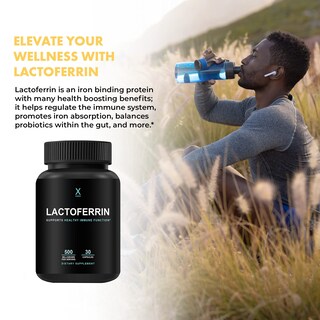 Foto 4 | Foto 4 | El Suplemento De 500 Mg De Lactoferrina Humanx Apoya Una Inmunidad Saludable - Venta Internacional.
