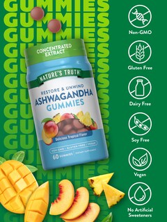 Foto 3 | Foto 3 | Gomitas De Ashwagandha Supplement Nature's Truth 60 Unidades - Venta Internacional.