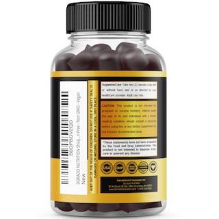 Foto 3 | Foto 3 | Gomitas Shilajit Supplement Dorado Nutrition 60 Unidades - Venta Internacional.