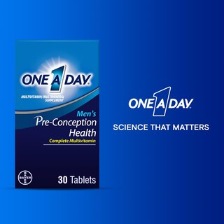 Foto 7 | Foto 7 | Multivitamínico 1 Vez Al Día Para Hombres Antes De La Concepción 30 Comprimidos - Venta Internacional.