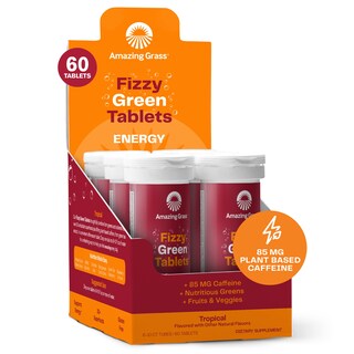 Foto 1 | Foto 1 | Suplemento Amazing Grass Fizzy Green Tablets Energy 60u - Venta Internacional.