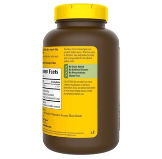 Foto 3 | Foto 3 | Suplemento De Curcumina De Cúrcuma Hecho Por La Naturaleza 500 Mg 180 Cápsulas - Venta Internacional.