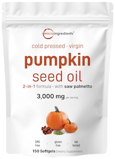 Foto 1 | Foto 1 | Suplemento: Microingredientes: Aceite De Semilla De Calabaza 3000 Mg 150 Cápsulas Blandas - Venta Internacional.