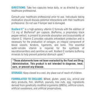 Foto 6 | Foto 6 | Suplemento Xymogen Xcellent C En Dosis Altas De Vitamina C 750 Mg - Venta Internacional.