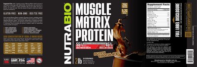 Foto 7 | Foto 7 | Proteína en Polvo Nutrabio Muscle Matrix 28 Porciones - Venta Internacional